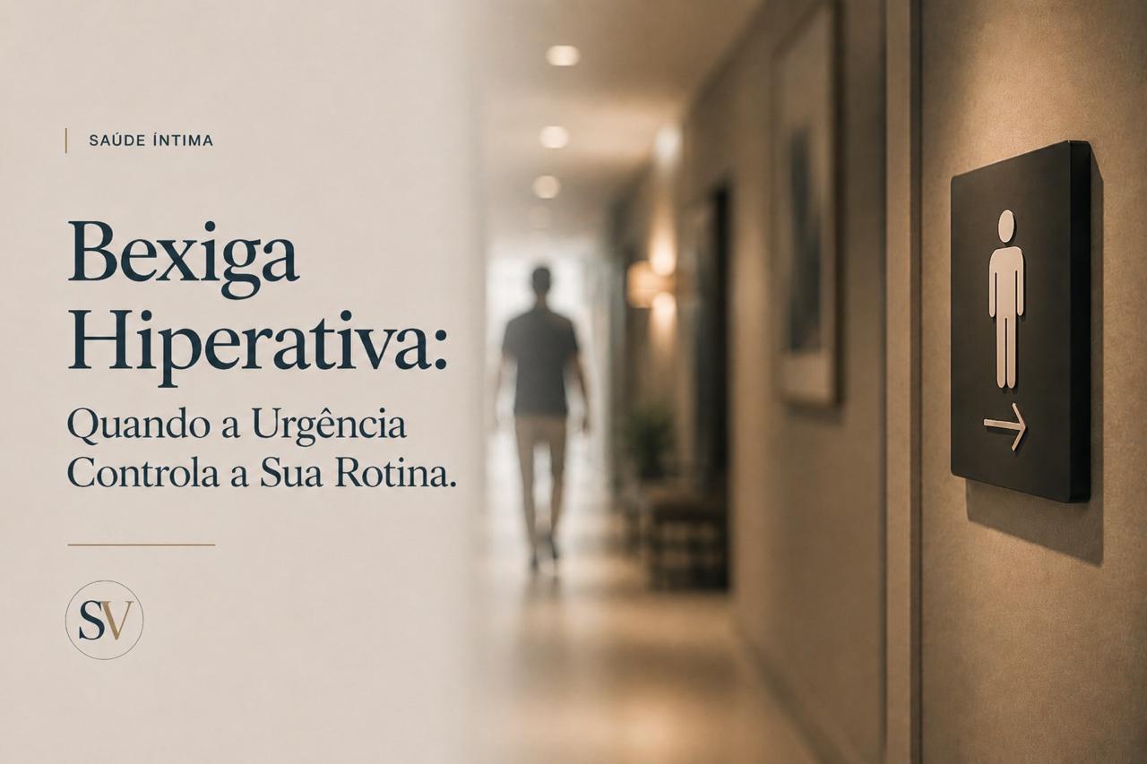 Bexiga hiperativa: quando a vontade de urinar começa a controlar sua rotina